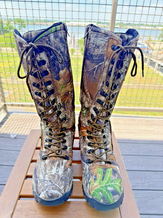 Men\'s TideWe Hunting Boot Insulated 400G 600D Durable Nylon Camo waterproof -11D main image 11